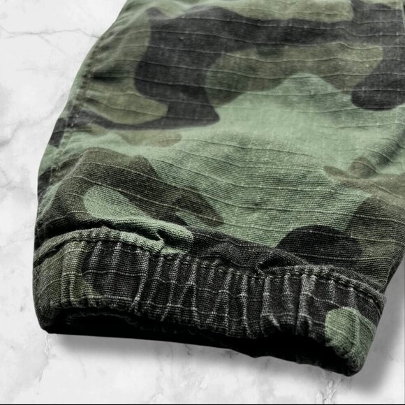 Baby Gap Camo Print Pants With Elastic Waist & Drawstring Size 18-24 Months Gre - Picture 12 of 12